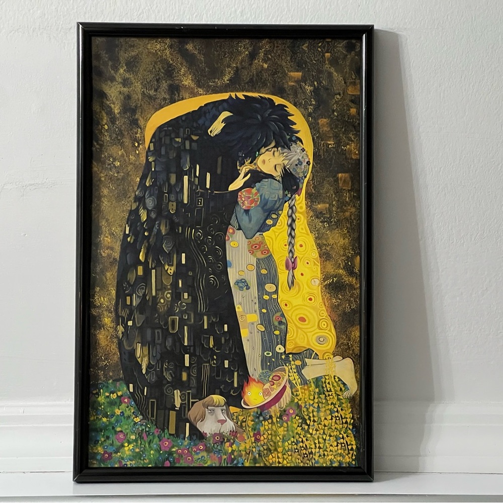 Howls Moving Castle Anime Movie Poster